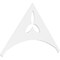 Ekena Millwork Pitch Naple Architectural Grade PVC Gable Pediment, 72"W x 42"H x 1"P (14/12) GPP072X042X100NAP - alternate 1